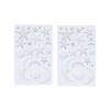 2Pcs Sun Moon Stars Cake Fondant Molds, Baking Mold Star Moon Face Silicone Molds Moon Stars Sun Face Chocolate Candy Mold Cake Decorating Tools view 1