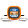 Digital Meat Thermometer for Cooking, Touchscreen LCD Large Display Instant Read Food Thermometer with Backlight, Long Probe, Kitchen Timer, Cooking Thermometer for BBQ, Oven, Grill view 1