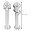 Pool Ladder Steel Ladder Bolt Set Pool Stainless Ladder Replacement Parts 4 Sets G1/8In Pool view 2