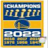 Trends International NBA Golden State Warriors - Champions 22 Wall Poster, 22.375" x 34", Premium Poster & Mount Bundle view 1