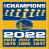 Trends International NBA Golden State Warriors - Champions 22 Wall Poster, 14.725" x 22.375", Premium Unframed Version view 1