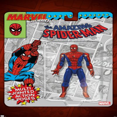 Marvel Toy Vault - Spider-Man Wall Poster, 34L" x 22.4W", Premium Unframed Version