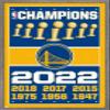 Trends International NBA Golden State Warriors - Champions 22 Wall Poster, 22.375" x 34", Barnwood Framed Version view 1