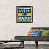 Trends International NBA Golden State Warriors - Champions 22 Wall Poster, 14.725" x 22.375", Black Framed Version view 2
