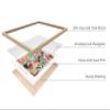 HAUS AND HUES Matisse Wall Art Set  3-Piece Henri Matisse Prints, Modern Artist Poster Collection (Beige Frame, 16x20) view 2