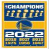 Trends International NBA Golden State Warriors - Champions 22 Wall Poster, 22.375" x 34", White Framed Version view 1