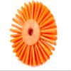 SPARTA Industrial Tank Brush Head Pipe Brush Head, Drain Brush with 3/4" Thread Hole (Handle Not Included) for Commercial Use, Plastic, 6 x 4.3 Inches, Orange view 3