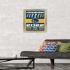 Trends International NBA Golden State Warriors - Champions 22 Wall Poster, 14.725" x 22.375", Silver Framed Version view 2