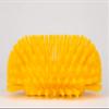 SPARTA Tank and Kettle Scrub Brush Heavy-Duty Tile Brush, Color-Coded and Handle Compatible (Sold Separately) for Optimal Access In Spacious Containers, Plastic, 5.5 X 9.5 Inches, Yellow view 1