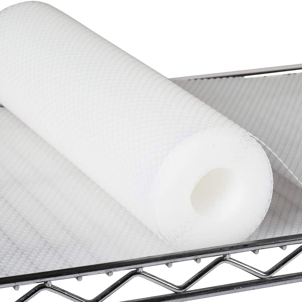 13.5-inch Shelf Liner for Wire Shelving: 1.2 MM Thick Clear Pantry Shelve Liners - Waterproof Easy to Cut Translucent Drawer Mat for Metal Rack 13.5" W x 290" L