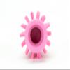 SPARTA Industrial Tank Brush Head Pipe Brush Head, Drain Brush with 3/4" Thread Hole (Handle Not Included) for Commercial Use, Plastic, 2 x 5.7 Inches, Pink view 2