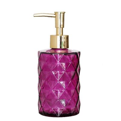 moisture Soap Dispenser Set Transparent Soap Dispenser Shampoo Water Bottle Kitchen and Bathroom Liquid Container Dispenser Very Suitable for Household Use (11 Ounces) Home Soap Dispenser (Color : E)