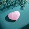 Bundle of 10 PCS Colorful Assorted Crystals Heart Stones and 1PC Large Rose Quartz Heart Crystals Love Stones Gemstones Reiki Energy Balancing Meditation view 3