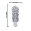 SPARTA Multi-Purpose Valve Brush Pipe Brush, Round Brush with Polyester Bristles, Color Coded for Commercial Cleaning, Kitchen, Restaurant, Bathroom, Plastic, 5.7 X 2 X 5.7 Inches, Red view 3