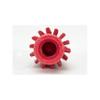 SPARTA Multi-Purpose Valve Brush Pipe Brush, Round Brush with Polyester Bristles, Color Coded for Commercial Cleaning, Kitchen, Restaurant, Bathroom, Plastic, 5.7 X 2 X 5.7 Inches, Red view 4