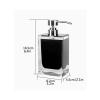 moisture Soap Dispenser Set Durable Resin Soap Pump Can Be Installed with Bathroom and Kitchen Soap Dispensers, Large Capacity Home Soap Dispenser (Color : A) view 2