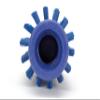 SPARTA Multi-Purpose Valve Brush Pipe Brush, Round Brush with Polyester Bristles, Color Coded for Commercial Cleaning, Kitchen, Restaurant, Bathroom, Plastic, 5.7 X 2 X 5.7 Inches, Blue view 2