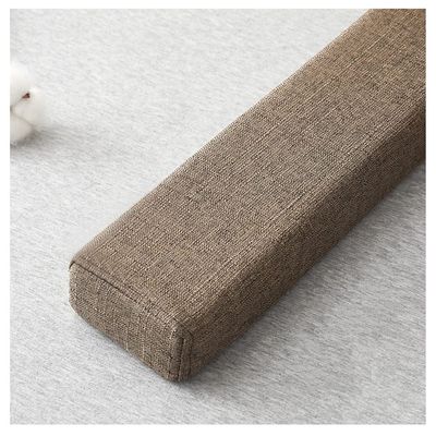 Long Bed Gap Filler Bed Gap Filler Bolster Support Headboard Pillows,Square Headboard Pillow Gap Filler Headboards Cushion Bed Headboard Gap Filler Pad (Color : Brown, Size : 10X10X180cm)