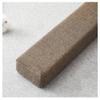 Long Bed Gap Filler Bed Gap Filler Bolster Support Headboard Pillows,Square Headboard Pillow Gap Filler Headboards Cushion Bed Headboard Gap Filler Pad (Color : Brown, Size : 10X10X180cm) view 1