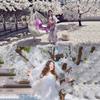 Artificial Cherry Blossom Trees,White Cherry Blossom Tree,Gorgeous Artificial Cherry Blossom Trees,for Indoor Outdoor Home Office Party Wedding,BirthdayParty,Christmas view 2