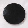Natural Meditation Crystal Black Obsidian Scrying Mirror Round Smoth Natural Crystal Crystal Stone (Size : 20cm) view 2