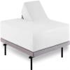 1000 Thread Count Half Split Sheets Sets for Adjustable Beds -Sheets for Half Split Mattress -Top Split Head Sheets Set -Split Head Flex Top Sheet Sets Only 34 Split from Top Plum (King-34 Split) view 2