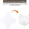 LZbeove 200pcs Truffle Wrappers Chocolate Paper Divider Holder, Kraft Paper Cardboard Holder Chocolate Tray Dessert Box Compartment Tray Candy Cups Wrappers (White-200pcs) view 2