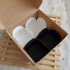 LZbeove 200pcs Truffle Wrappers Chocolate Paper Divider Holder, Kraft Paper Cardboard Holder Chocolate Tray Dessert Box Compartment Tray Candy Cups Wrappers (White-200pcs) view 4