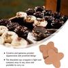 LZbeove 200pcs Truffle Wrappers Chocolate Paper Divider Holder, Kraft Paper Cardboard Holder Chocolate Tray Dessert Box Compartment Tray Candy Cups Wrappers (Brown-200pcs) view 2