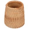 Cabilock Woven Vase Pen Holder Desktop Pen Holder and Organizer Small Wicker Sundries Storage Basket for Office Desk Home Decor 3.54 X 3.54 X 3.93 in view 1