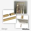 HKaikzo Coat Rack Stand, Gold Clothing Rack Freestanding with Satin Steel Finish and Natural Stable Marble Base, for Coats, Hats, Scarves, Clothes, and Handbags be Applicable Home Bedroom Hotel Hall view 3