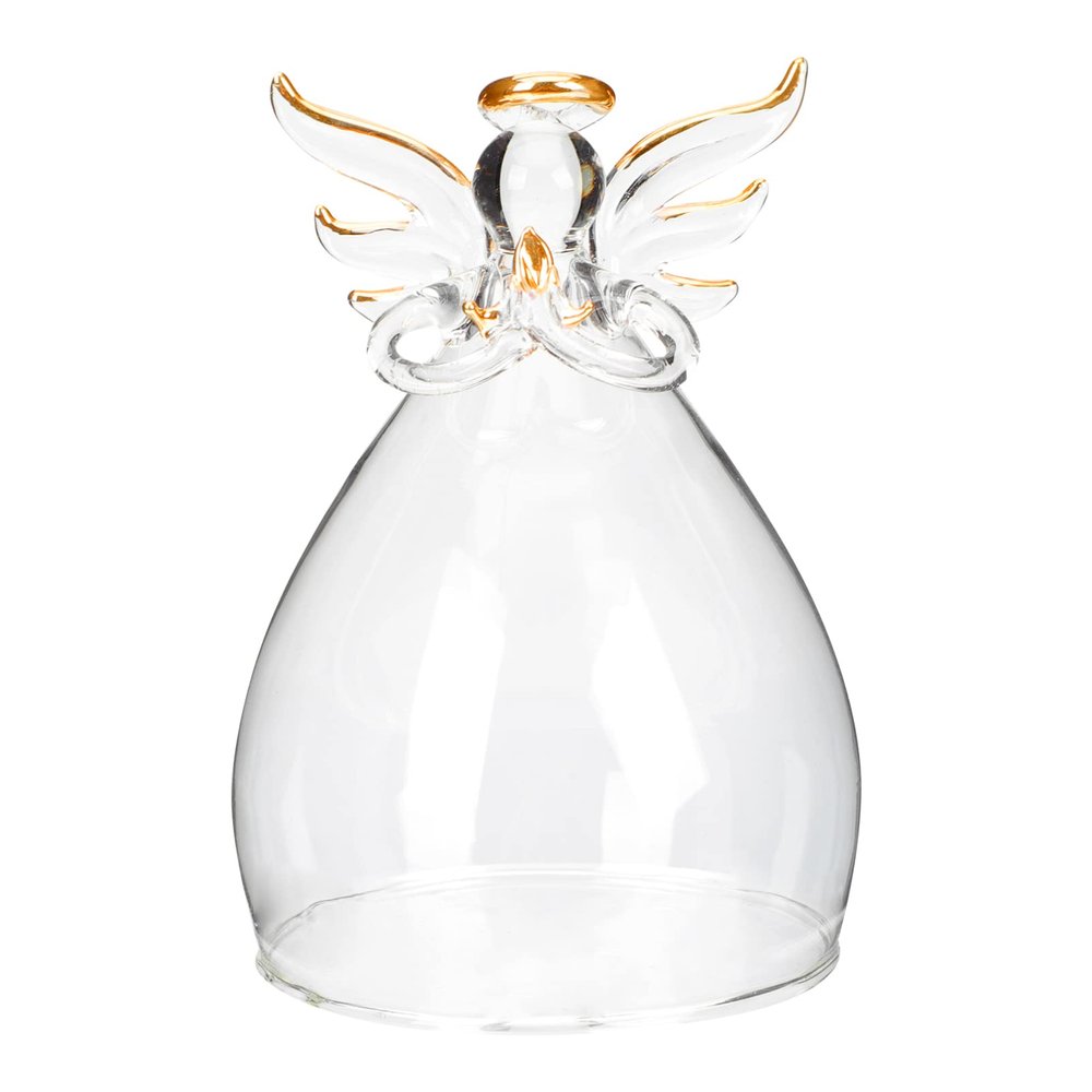 Zerodeko Preserved Flower Glass Dome Base Elegant Terrarium Display for Home Decor Unique for Birthdays and Special Occasions for Showcasing Keepsakes and Figurines
