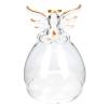 Zerodeko Preserved Flower Glass Dome Base Elegant Terrarium Display for Home Decor Unique for Birthdays and Special Occasions for Showcasing Keepsakes and Figurines view 4