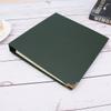 NUOBESTY Paper Memory Book, 22.3x21.5cm, Dark Green, Receipt and Ticket Album, Photo Memory Book, Wedding Album view 3