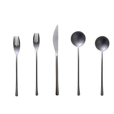 30 Piece Silverware Set for 6 Durable 18/10 Stainless Steel Flatware Sets Home Kitchen Cutlery Set Retro style Mirror Polished Dishwasher Safe
