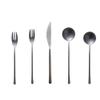 30 Piece Silverware Set for 6 Durable 18/10 Stainless Steel Flatware Sets Home Kitchen Cutlery Set Retro style Mirror Polished Dishwasher Safe view 1