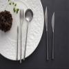 30 Piece Silverware Set for 6 Durable 18/10 Stainless Steel Flatware Sets Home Kitchen Cutlery Set Retro style Mirror Polished Dishwasher Safe view 3