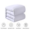 100% Organic Cotton 3 Pieces Comforter Sets Hotel Quality 400 GSM 800TC (1pc Comforter Box Stitch & 2pc Pillow Shams) (White Solid Queen Size(90"X90") Inch, view 2