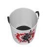 Baseball Laundry Hamper with White Background, Sports Dirty Clothes Baskets Foldable Clothes Toys Storage Organizer for Sports Boys Teens Bedroom 19.6 x 15.7 Inch view 2