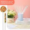Zopeal 200 Pcs Acrylic Lollipop Sticks Clear Cake Pops Rods Cake Topper Candy Cupcake Treat Stick for Wedding Chocolate Cookie Dessert Handmade DIY Crafts Party Decor Gardening(10 x 0.16 Inches,Clear) view 4