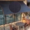 YHBZ 90% HDPE Sunblock Shade Cloth,Outdoor Sun Mesh Shade,Breathable Sunscreen Awning,for Swimming Pool Deck,Car,Courtyards,Sunshade Net,Tear-Resistant,1.5x10m(5X33ft) view 4