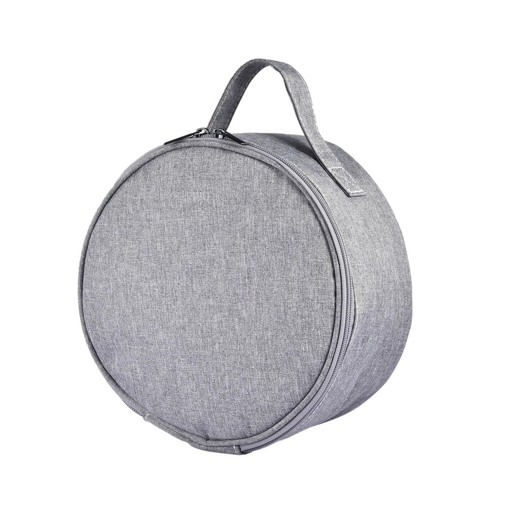 LAFANDE Case for Folding Telescopic Fan | Waterproof Folding Fan Hand Bag with Handle, Portable Fan Hand Bag for Travel Camping (23x23x13cm)