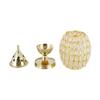 Brass Diamond Nag Deep Akhand Diya for Home, Crystal Diya Oil Lamp, Brass Diyas for Pooja Room, Housewarming Gift, Home Decor Gift Item (11 x 16 cm) by Indian Collectible view 2