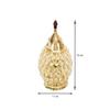 Brass Diamond Nag Deep Akhand Diya for Home, Crystal Diya Oil Lamp, Brass Diyas for Pooja Room, Housewarming Gift, Home Decor Gift Item (11 x 16 cm) by Indian Collectible view 3