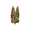 Dancing Peacock Design Radhe Krishna Idol for Gift (Gold Plated), Radha-Vallabh Statue with Diya for Pooja, Spiritual Gift Item, Figurine Showpiece by Indian Collectible view 1