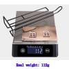 4PCS Under Cabinet Stemware Wine Glass Hanging Rack, Wall Mount Wine Glass Holder Hanger Storage, Glass cup Organizer for Bar Kitchen view 4
