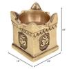 Brass Tulsi Plant Diya, Oil Lamp for Pooja, Ideal Home Decor Gift, Diya for Pooja by Indian Collectible view 2