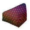 Stylish Rainbow Bean Bag Chair Size 86" H x 27" W x 43" D, Locking Zipper Construction Super Light Lounger |All Seasons Cute Print, Removeable Cover, Durable Thick Plush Refillable, Contemporary Look view 1