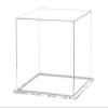 12" x 12" Clear Acrylic Display Box with Thick Clear Base Versatile Lucite Retail Product Dust Cover for Collectibles and Memorabilia by Marketing Holders view 1