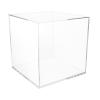 12" x 12" Clear Acrylic Display Box with Thick Clear Base Versatile Lucite Retail Product Dust Cover for Collectibles and Memorabilia by Marketing Holders view 2